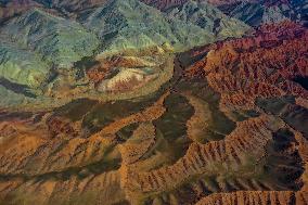 Colorful Mountains in Xinjiang