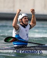 Paris 2024 - Italy’s De Gennaro Takes Gold In The Men’s Kayak Single