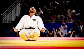 Paris 2024 - Azerbaijan’s Kotsoiev Takes Gold In Judo Men's -100kg