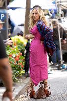 Sarah Jessica Parker On Set - NYC