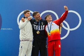 Paris 2024 - Italy’s De Gennaro Takes Gold In The Men’s Kayak Single