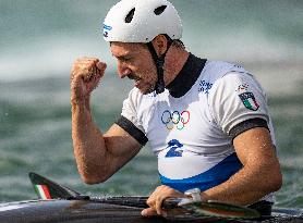 Paris 2024 - Italy’s De Gennaro Takes Gold In The Men’s Kayak Single