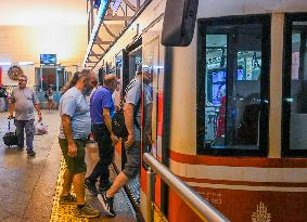 T?RKIYE-ISTANBUL-OLD SUBWAY