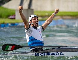 Paris 2024 - Italy’s De Gennaro Takes Gold In The Men’s Kayak Single