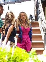 Sarah Jessica Parker On Set - NYC