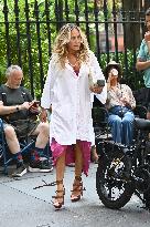 Sarah Jessica Parker On Set - NYC