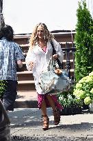 Sarah Jessica Parker On Set - NYC