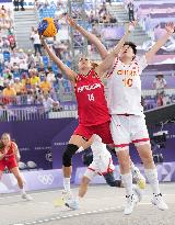 (PARIS2024) FRANCE-PARIS-OLY-3x3 BASKETBALL