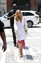 Sarah Jessica Parker On Set - NYC