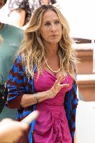 Sarah Jessica Parker On Set - NYC