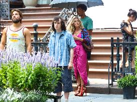 Sarah Jessica Parker On Set - NYC