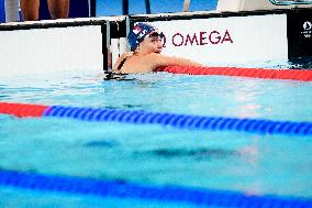 Paris 2024 - Emma Terebo Competes 200m Backstroke