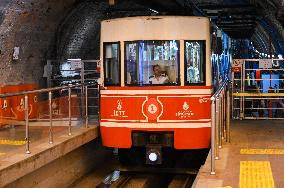 T?RKIYE-ISTANBUL-OLD SUBWAY