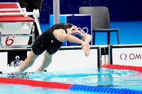 Paris 2024 - Emma Terebo Competes 200m Backstroke