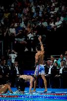 Paris 2024 - 50m Freestyle - Florent Manaudou Competes