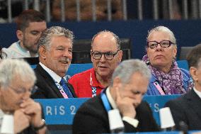 Paris 2024 - Prince Albert At Judo