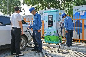 Electric Vehicle Charging Pile