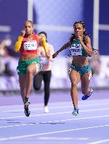 (PARIS2024) FRANCE-PARIS-OLY-ATHLETICS-100M-WOMEN