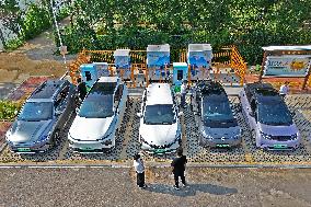 Electric Vehicle Charging Pile