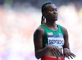 (PARIS2024) FRANCE-PARIS-OLY-ATHLETICS-100M-WOMEN