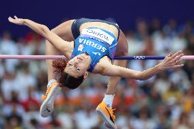 (PARIS2024) FRANCE-PARIS-OLY-ATHLETICS-HIGH JUMP-WOMEN