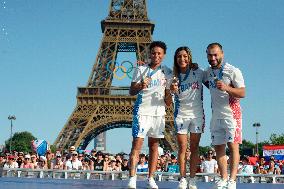 Olympic Games Paris 2024 - Celebrations at Champions Park