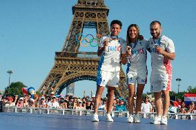 Olympic Games Paris 2024 - Celebrations at Champions Park