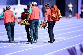 (PARIS2024) FRANCE-PARIS-OLY-ATHLETICS-100M-WOMEN