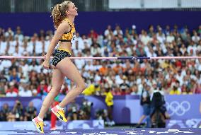 (PARIS2024) FRANCE-PARIS-OLY-ATHLETICS-HIGH JUMP-WOMEN