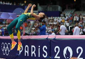 (PARIS2024) FRANCE-PARIS-OLY-ATHLETICS-HIGH JUMP-WOMEN