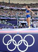 (PARIS2024) FRANCE-PARIS-OLY-ATHLETICS-HIGH JUMP-WOMEN