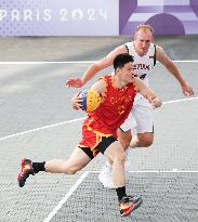 (PARIS2024) FRANCE-PARIS-OLY-3x3 BASKETBALL