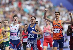 (PARIS2024) FRANCE-PARIS-OLY-ATHLETICS-1500M-MEN