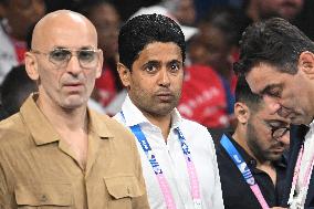 Paris 2024 - Nasser al-Khelaïfi At Judo