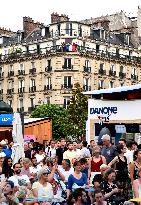 Paris 2024 - Fan Zone At Hotel De Ville