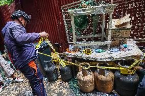 THE PHILIPPINES-MANILA-FIRE-AFTERMATH