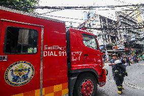 THE PHILIPPINES-MANILA-FIRE-AFTERMATH