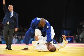 Paris 2024 - Teddy Riner Preliminaries Round Of 8  In The Men's +100kg