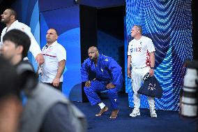 Paris 2024 - Teddy Riner Quarter Final In The Men + 100Kg