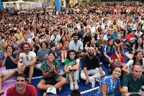 Paris 2024 - Fan Zone At Hotel De Ville