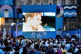 Paris 2024 - Fan Zone At Hotel De Ville