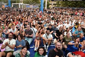 Paris 2024 - Fan Zone At Hotel De Ville