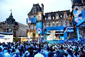 Paris 2024 - Fan Zone At Hotel De Ville