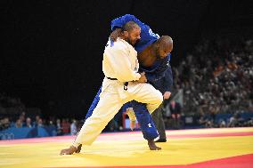 Paris 2024 - Teddy Riner Preliminaries Round Of 8  In The Men's +100kg