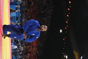 Paris 2024 - Teddy Riner Preliminaries Round Of 8  In The Men's +100kg