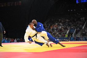 Paris 2024 - Teddy Riner Preliminaries Round Of 8  In The Men's +100kg