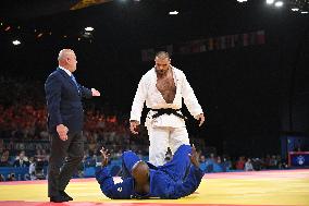 Paris 2024 - Teddy Riner Preliminaries Round Of 8  In The Men's +100kg