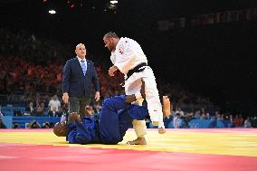 Paris 2024 - Teddy Riner Preliminaries Round Of 8  In The Men's +100kg