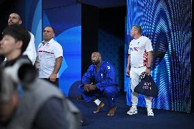 Paris 2024 - Teddy Riner Quarter Final In The Men + 100Kg