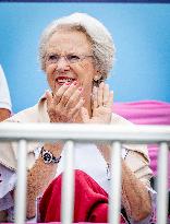 Paris 2024 - Princess Benedikte Attends Rowing Medal Ceremony